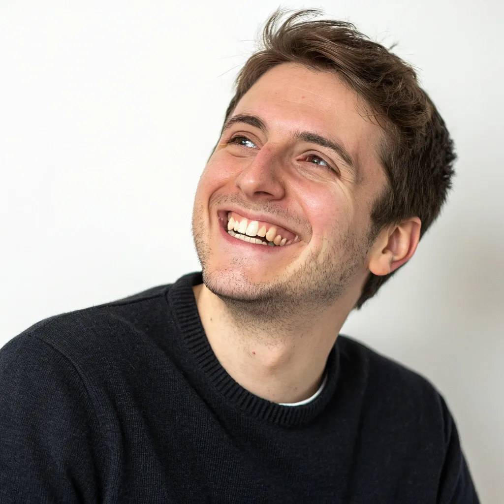 Portrait of Alex, a content customer